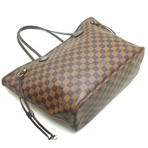 dh82501 3 Louis Vuitton Neverfull MM Damier Tote Bag Brown