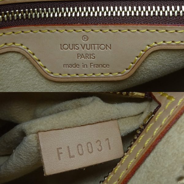 dh82502 7 Louis Vuitton Looping MM Monogram Shoulder Bag Brown