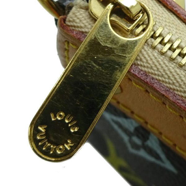 dh82517 9 Louis Vuitton Pochette Accessoire Multicolor Pouch Black