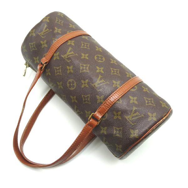 dh82519 4 Louis Vuitton Papillon 30 Monogram Handbag Brown