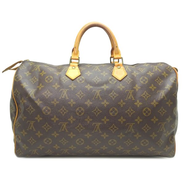 dh82521 1 Louis Vuitton Speedy 40 Monogram Bag Brown