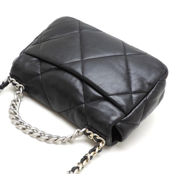 dh82559 4 Chanel Chanel 19 Lambskin Shoulder Bag Black