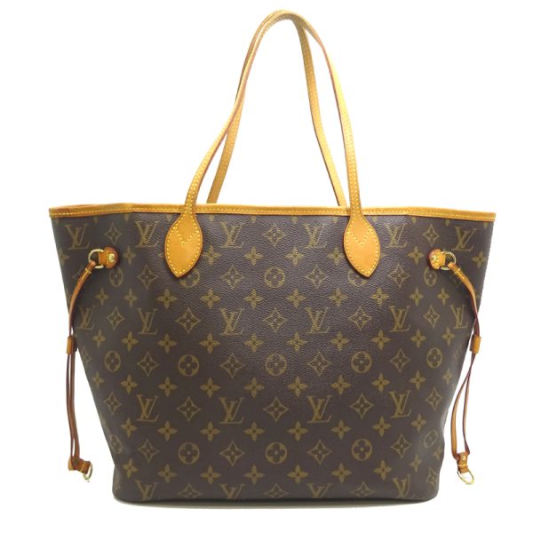 dh82591 1 Louis Vuitton Neverfull MM Monogram Tote Bag Brown