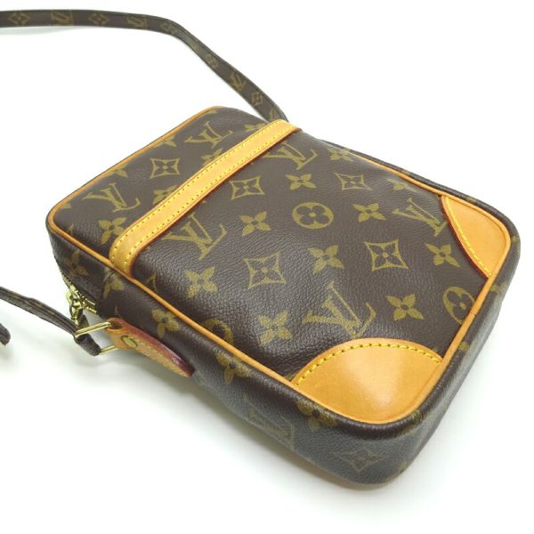 dh82597 3 Louis Vuitton Danube Monogram Shoulder Bag Brown