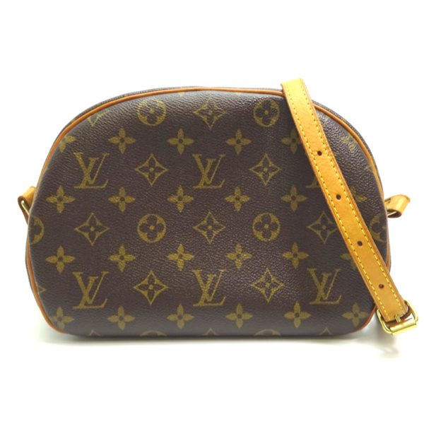 dh82598 2 Louis Vuitton Blois Monogram Shoulder Bag Brown