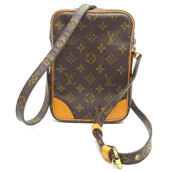 dh82601 2 Louis Vuitton Amazon Monogram Shoulder Bag Brown