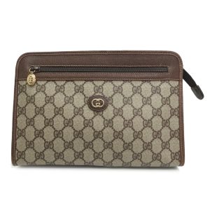 dh82604 1 Louis Vuitton Pochette Cancun Shoulder Bag Monogram Canvas Brown