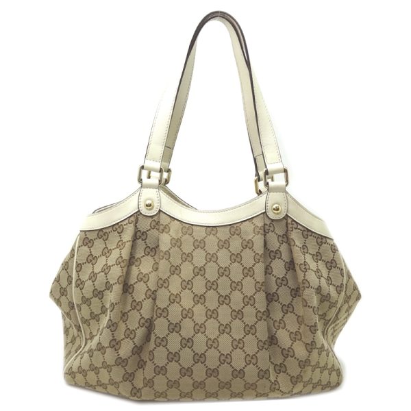 dh82713 2 Gucci Tote Bag Shoulder Beige