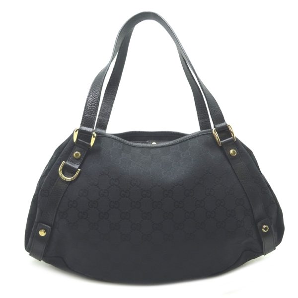 dh82716 2 Gucci GG Shoulder Bag Abbey Black