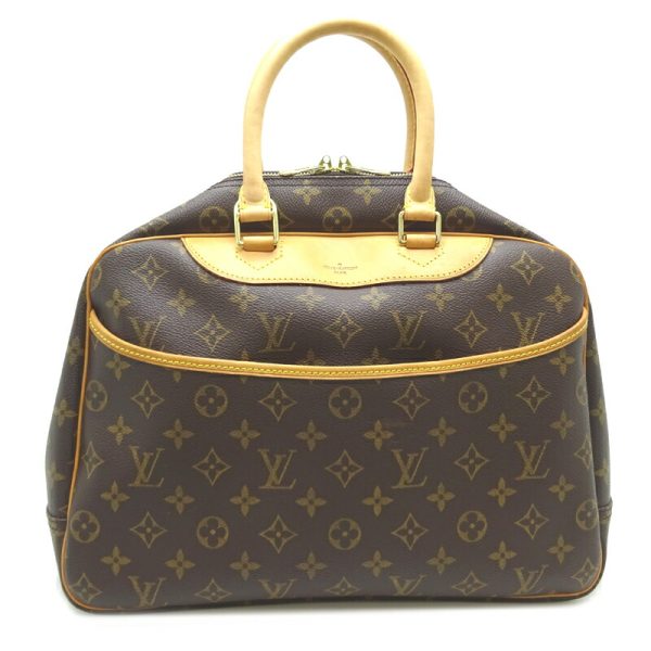 dh82722 1 Louis Vuitton Deauville Monogram Bag Brown