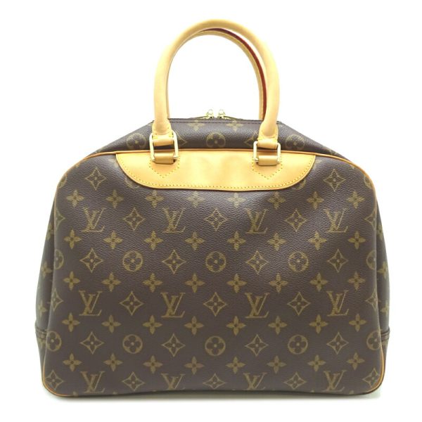 dh82722 2 Louis Vuitton Deauville Monogram Bag Brown