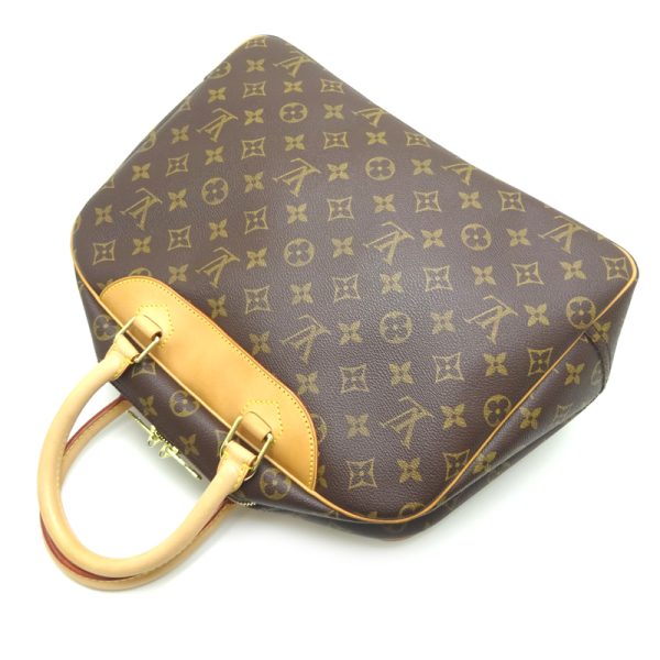 dh82722 4 Louis Vuitton Deauville Monogram Bag Brown