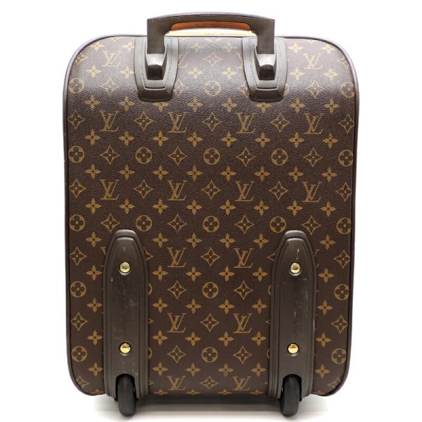 dh82733 2 Louis Vuitton Pegase 45 Monogram Carry Bag Brown