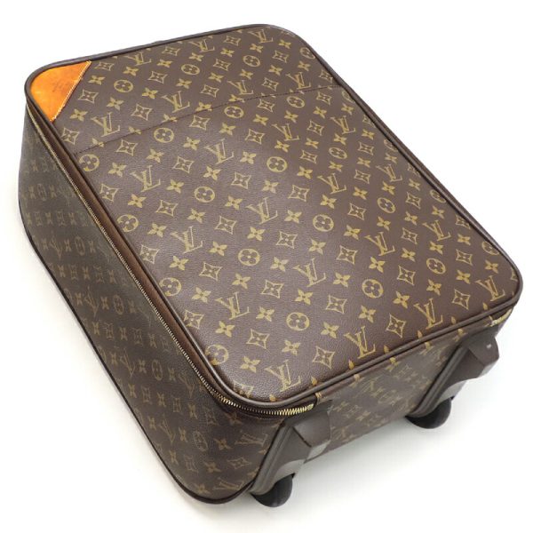 dh82733 3 Louis Vuitton Pegase 45 Monogram Carry Bag Brown