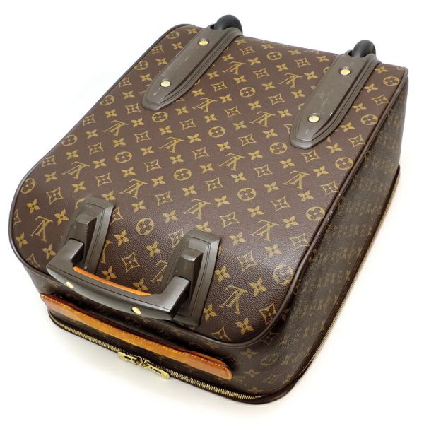 dh82733 4 Louis Vuitton Pegase 45 Monogram Carry Bag Brown