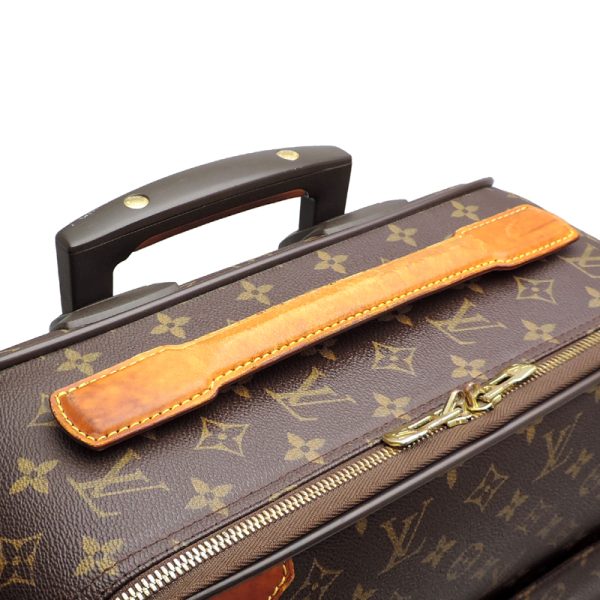 dh82733 5 Louis Vuitton Pegase 45 Monogram Carry Bag Brown