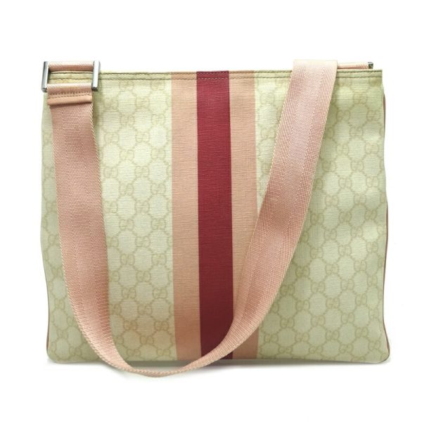 dh82765 2 Gucci GG Supreme Messenger Bag Joyline Beige