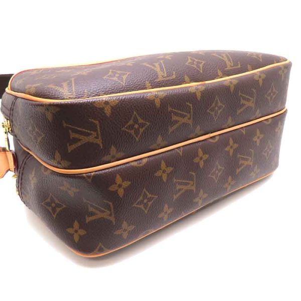 dh82811 3 Louis Vuitton Reporter PM Monogram Shoulder Bag Brown