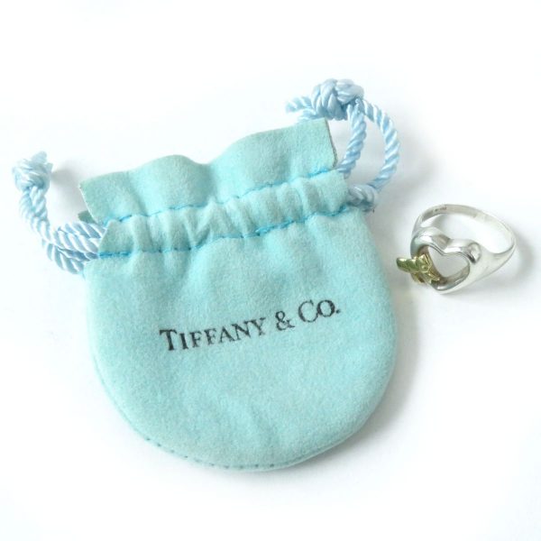 e31222 04 01 Tiffany Heart Ribbon Ring Combo