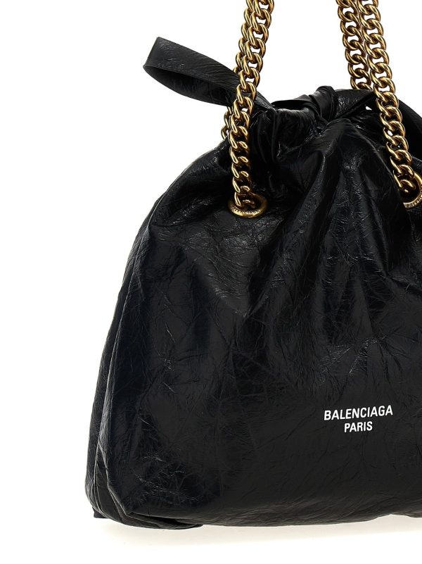 e6017706079084e ju 3 BALENCIAGA Black Crush Tote S shoulder bag fall winter