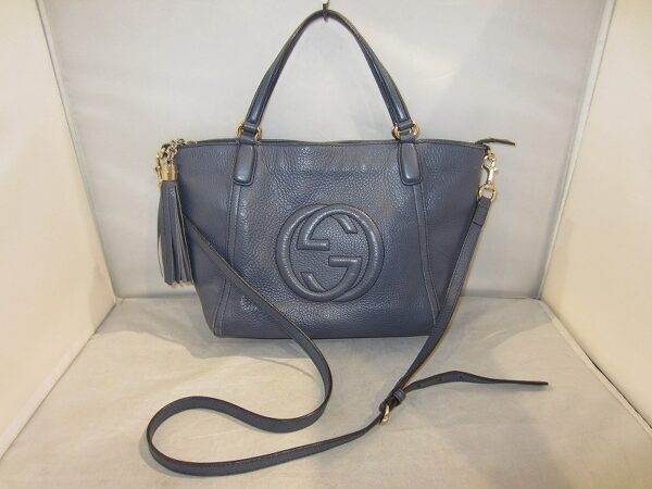 ebd205636477 1 Gucci Interlocking G Shoulder Bag Blue