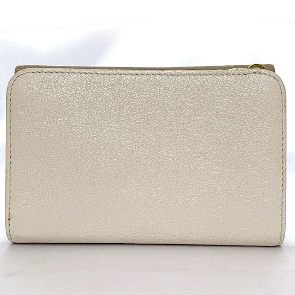 ec 19840 2 Miu Miu Wallet L shaped Bicolor Simple Brown Wallet