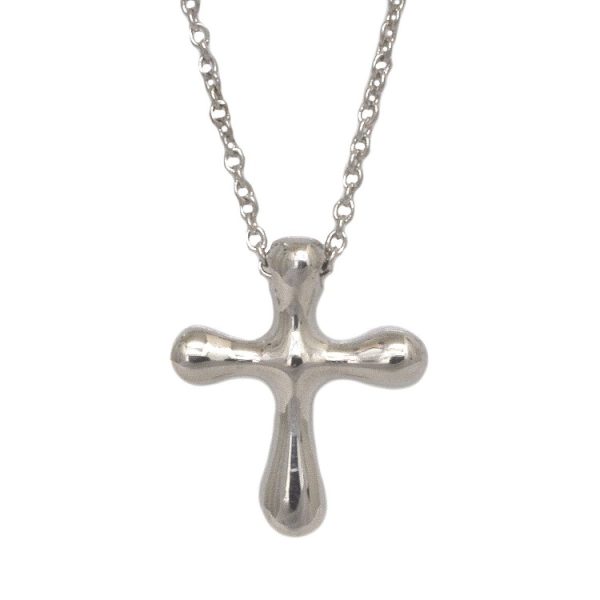 ec15149 1 Tiffany Small Cross Necklace Elsa Peretti Pendant Necklace