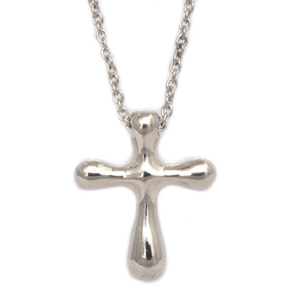 ec15149 3 Tiffany Small Cross Necklace Elsa Peretti Pendant Necklace