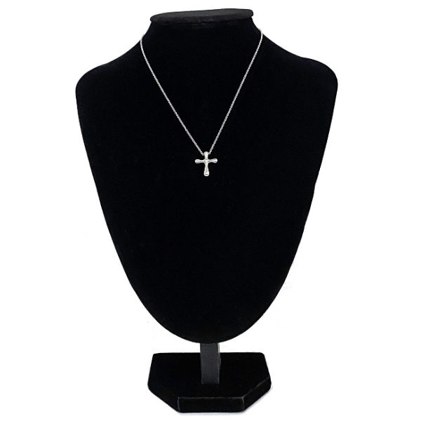 ec15149 9 Tiffany Small Cross Necklace Elsa Peretti Pendant Necklace