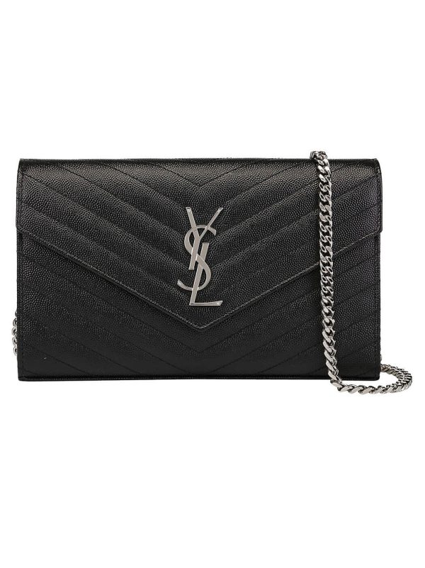 ef1c78b033462e5 ia 1 Yves Saint Laurent Autumn Winter Wallet Black Nero