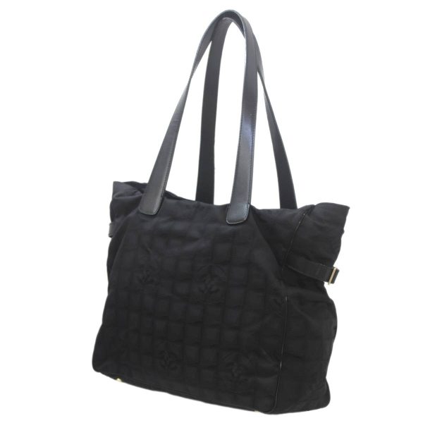 es240525otc01 Chanel Line Tote Bag Black