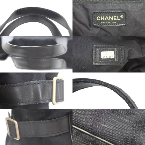 es240525otc01 9 Chanel Line Tote Bag Black