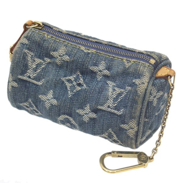 es240526ovc02 Louis Vuitton Truth Speedy PM Pouch Monogram Denim Blue