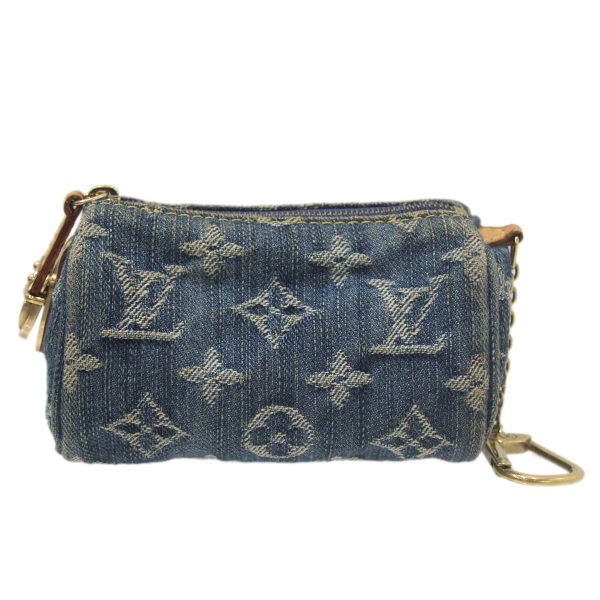 es240526ovc02 1 Louis Vuitton Truth Speedy PM Pouch Monogram Denim Blue