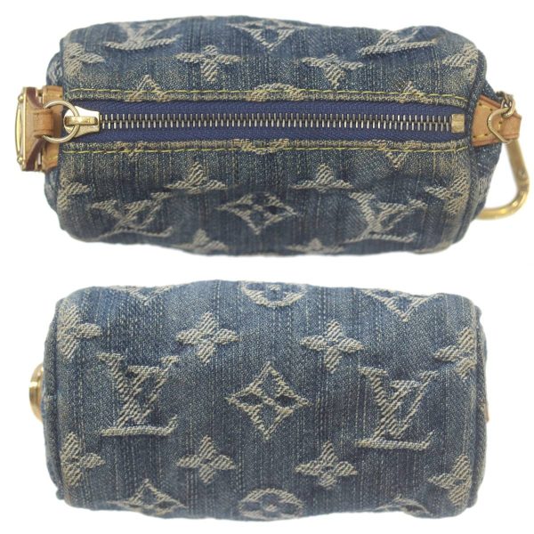 es240526ovc02 4 Louis Vuitton Truth Speedy PM Pouch Monogram Denim Blue