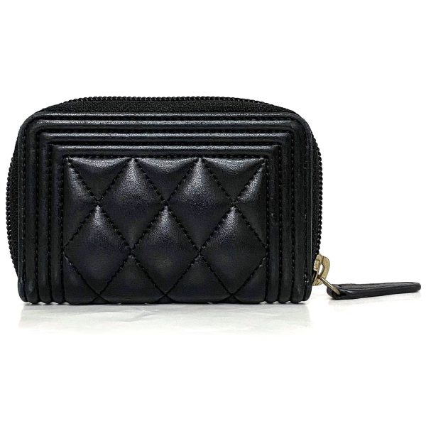 f 18587 2 Chanel Coin Case Black Boy Chanel Coin Leather