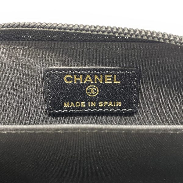 f 18587 6 Chanel Coin Case Black Boy Chanel Coin Leather