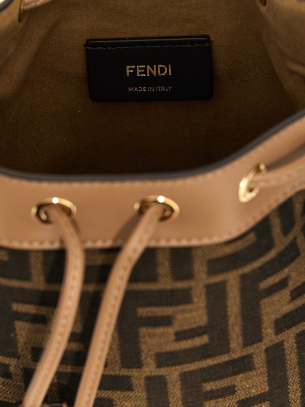 f59d38d1ffbbf40 ju 4 Fendi Mon Tresor Mini Handbag Brown