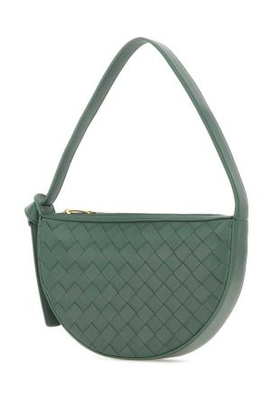 f61ee5a9f962f35 ia 1 Fendi Dot Com 2Way Bag Leather Green