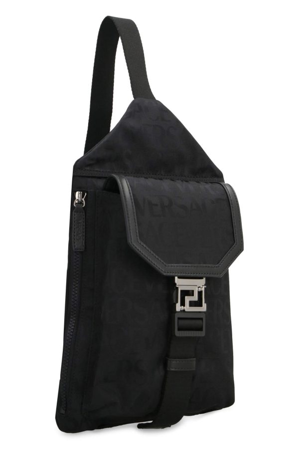 f9a00fda0b76a5a ia 3 Versace Fall Winter Backpack Black