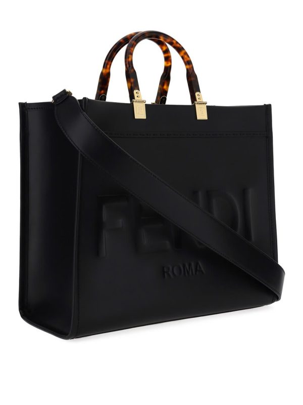 faa7b71d67c5c96 ia 2 Fendi Hand Bag Black