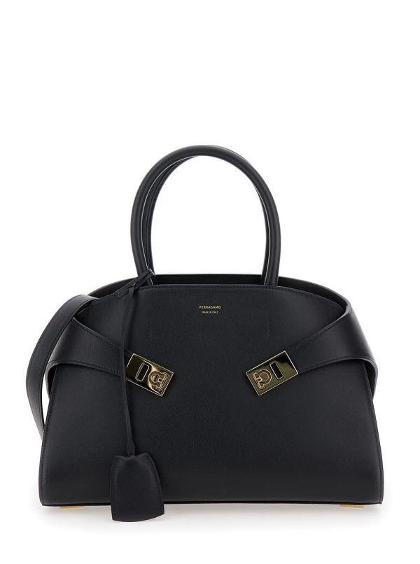 fce138e78808696 ia 1 Ferragamo Tote Bag Black