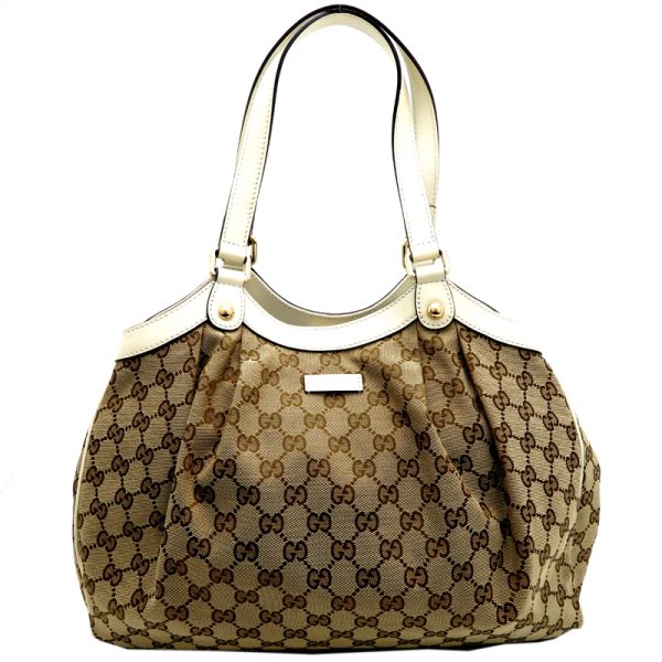 fdh79444 1 Gucci GG Tote Bag Beige