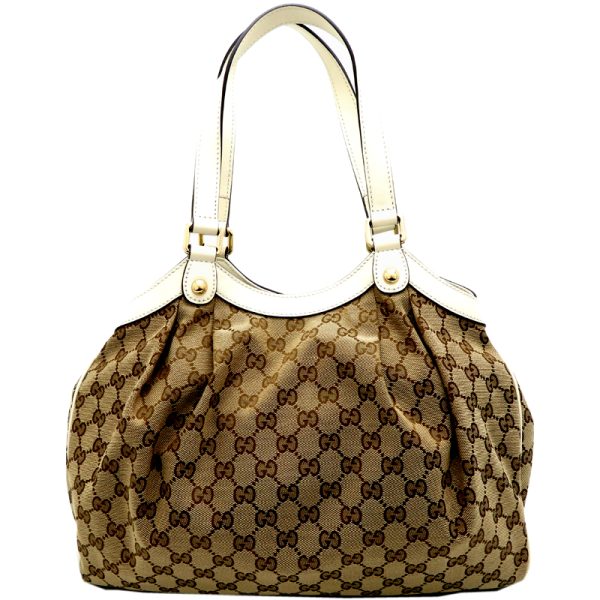 fdh79444 2 Gucci GG Tote Bag Beige