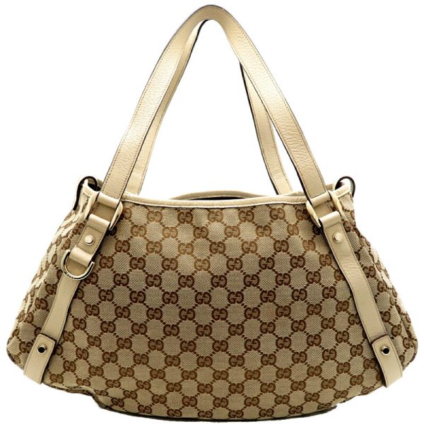 fdh79445 2 Gucci Abbey GG Tote Bag Beige