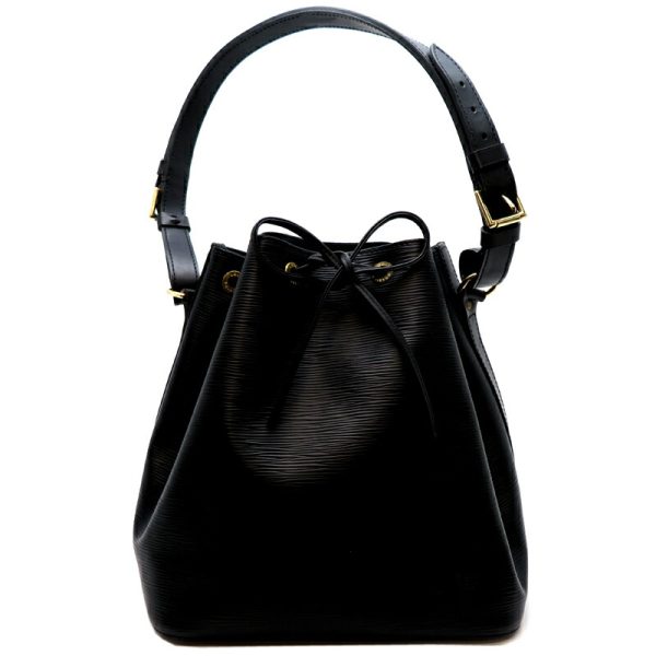 fdh79621 1 Louis Vuitton Petit Noe Epi Shoulder Bag Black