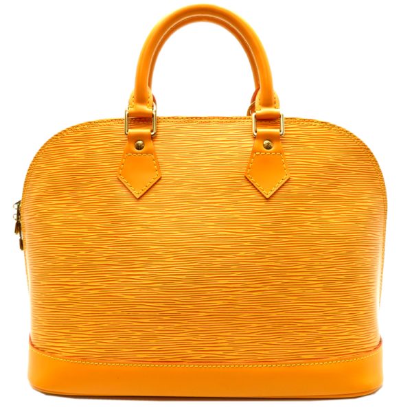 fdh796251 2 Louis Vuitton Alma Epi Handbag Yellow