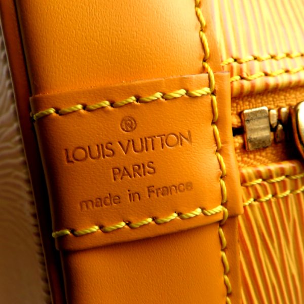 fdh796251 8 Louis Vuitton Alma Epi Handbag Yellow