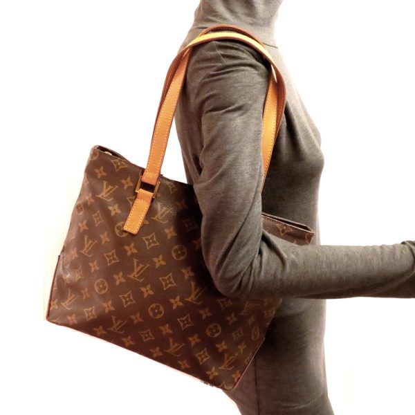 fdh79699 9 Louis Vuitton Cava Piano Monogram Shoulder Bag Brown