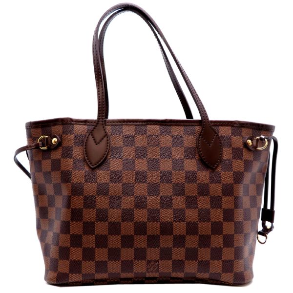 fdh79778 2 Louis Vuitton Neverfull PM Damier Tote Bag Brown